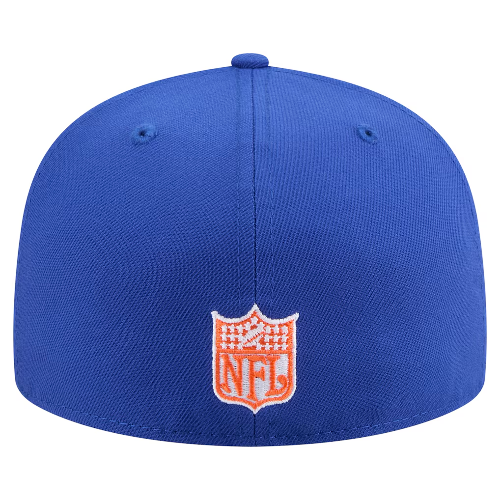 DENVER BRONCOS OVERSIZED 59FIFTY FITTED HAT - BLUE