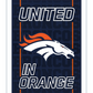 DENVER BRONCOS RECTANGLE NEOLITE LED WALL DECOR