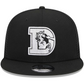 DENVER BRONCOS RETRO EVERGREEN TRUCKER 9FIFTY SNAPBACK HAT - BLACK/WHITE