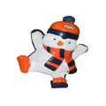 DENVER BRONCOS SNOWBOARDING PENGUIN ORNAMENT