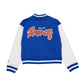 DENVER BRONCOS WOMEN'S THROWBACK FLEECE LETTERMAN JACKET