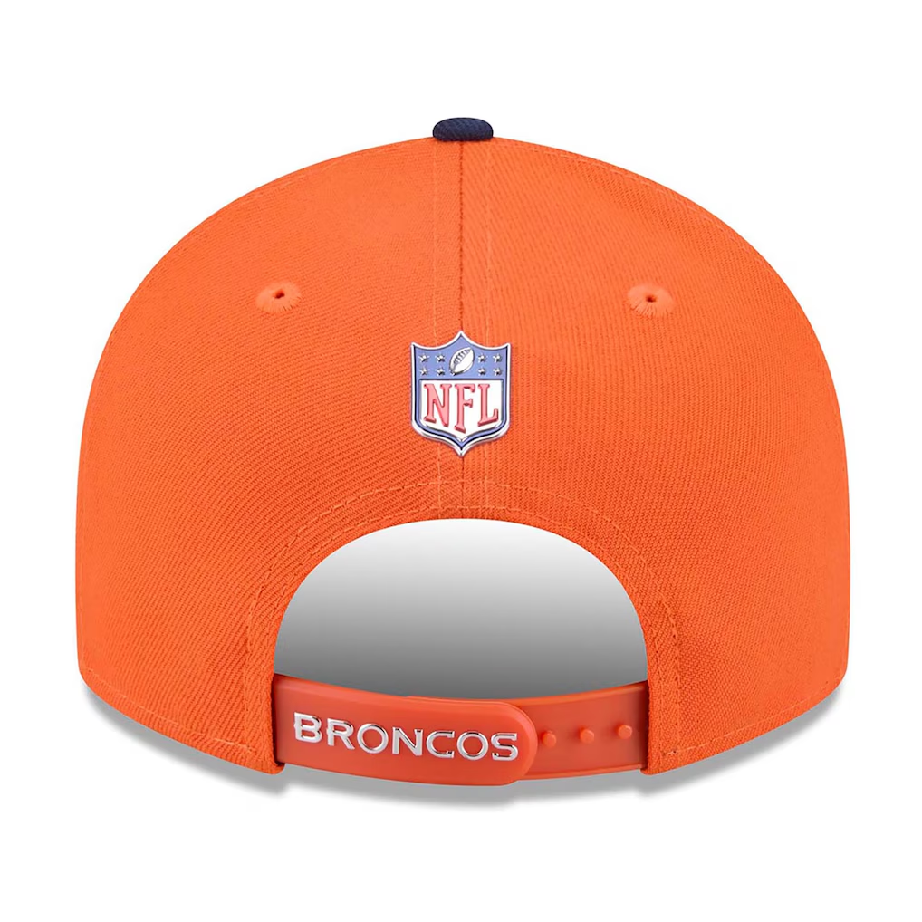 DENVER BRONCOS YOUTH 2026 NFL DRAFT 9FIFTY SNAPBACK HAT - ORANGE/NAVY