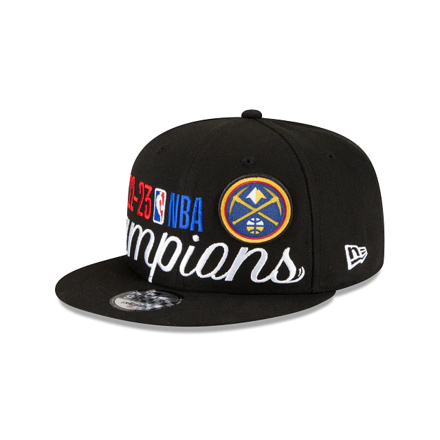 DENVER NUGGETS 2023 NBA CHAMPIONS VESTUARIO 9FIFTY GORRA GORDA