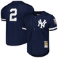 DEREK JETER NEW YORK YANKEES YOUTH BATTING PRACTICE MESH JERSEY