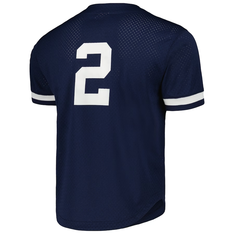 DEREK JETER NEW YORK YANKEES YOUTH BATTING PRACTICE MESH JERSEY