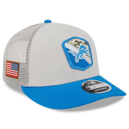 DETROIT LIONS 2023 SALUTE TO SERVICE LOW PROFILE 9FIFTY SNAPBACK