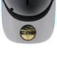 DETROIT LIONS 2025 NFL DRAFT A-FRAME 59FIFTY FITTED HAT - CHROME WHITE/BLUE
