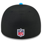 DETROIT LIONS 2025 NFL DRAFT A-FRAME 59FIFTY FITTED HAT - CHROME WHITE/BLUE