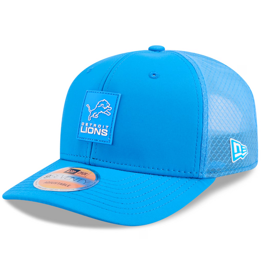 DETROIT LIONS 2025 NFL SIDELINE 9SEVENTY STRETCH-SNAP ADJUSTABLE HAT - BLUE