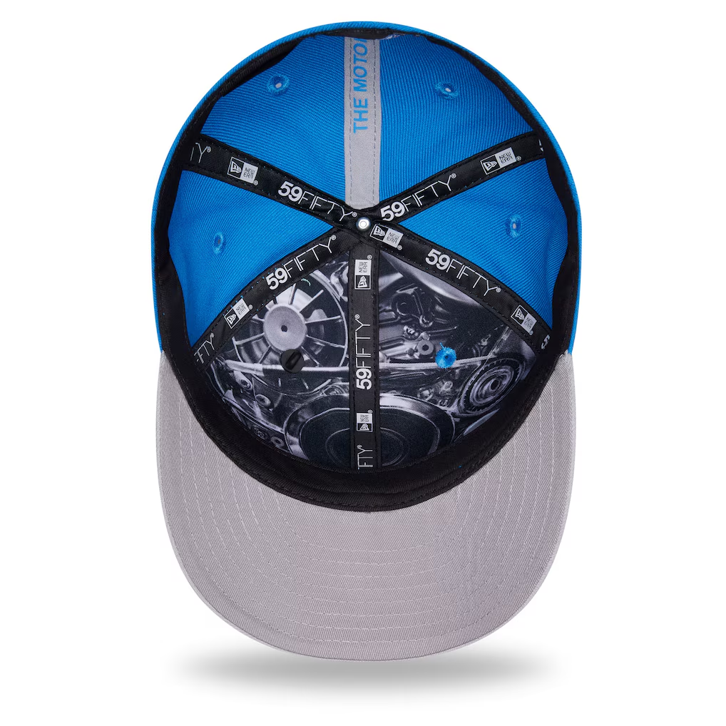 DETROIT LIONS 2026 NFL DRAFT 59FIFTY FITTED HAT - BLUE/GRAY