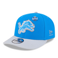 DETROIT LIONS 2026 NFL DRAFT 9FIFTY SNAPBACK HAT - BLUE/GRAY