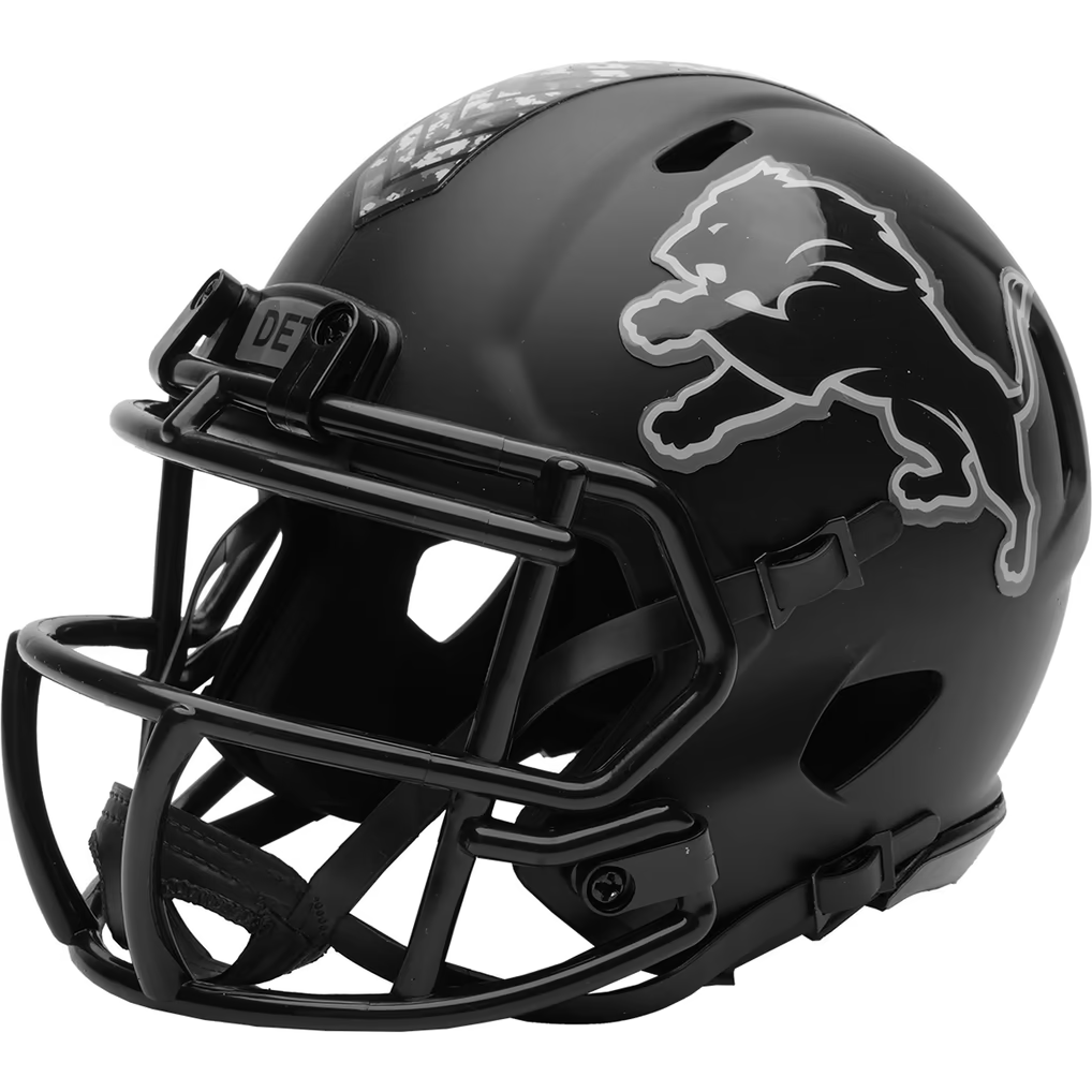 DETROIT LIONS 2026 NFL SALUTE TO SERVICE RIDDELL SPEED MINI HELMET
