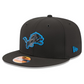 DETROIT LIONS 2026 NFL SIDELINE 9FIFTY SNAPBACK HAT - BLACK