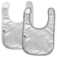 DETROIT LIONS BABY BIBS - 2 PACK - GREY/WHITE