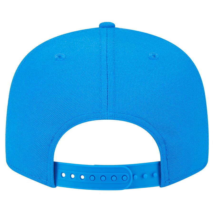 DETROIT LIONS EVERGREEN SCRIPT 9FIFTY SNAPBACK HAT - BLUE