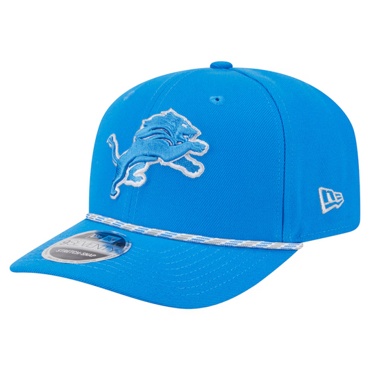 DETROIT LIONS GAMEDAY MULTI ROPE 9SEVENTY STRETCH-SNAP HAT - BLUE