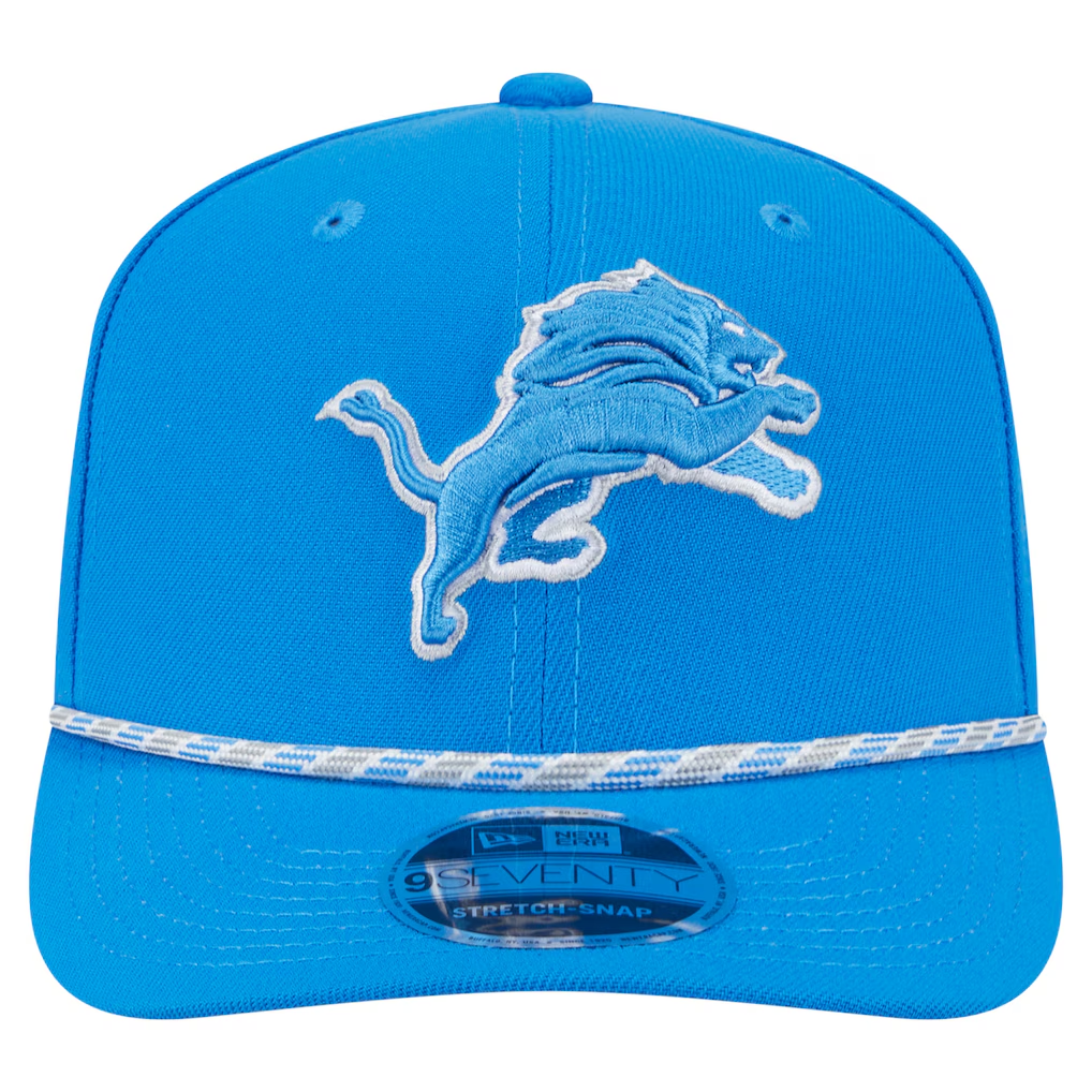 DETROIT LIONS GAMEDAY MULTI ROPE 9SEVENTY STRETCH-SNAP HAT - BLUE