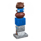 DETROIT LIONS GARDEN TIKI TOTEM STATUE