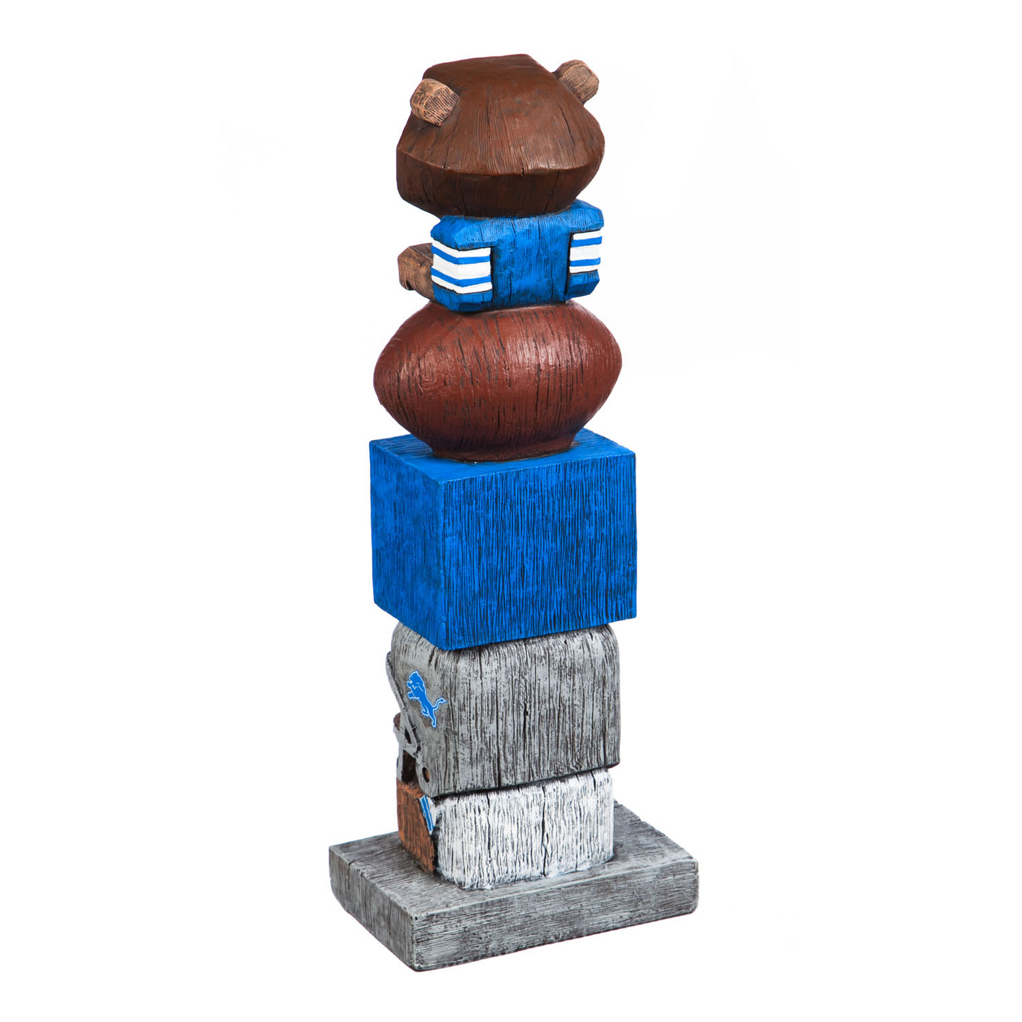 DETROIT LIONS GARDEN TIKI TOTEM STATUE