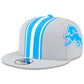 DETROIT LIONS HELMET PACK 9FIFTY SNAPBACK HAT - GRAY