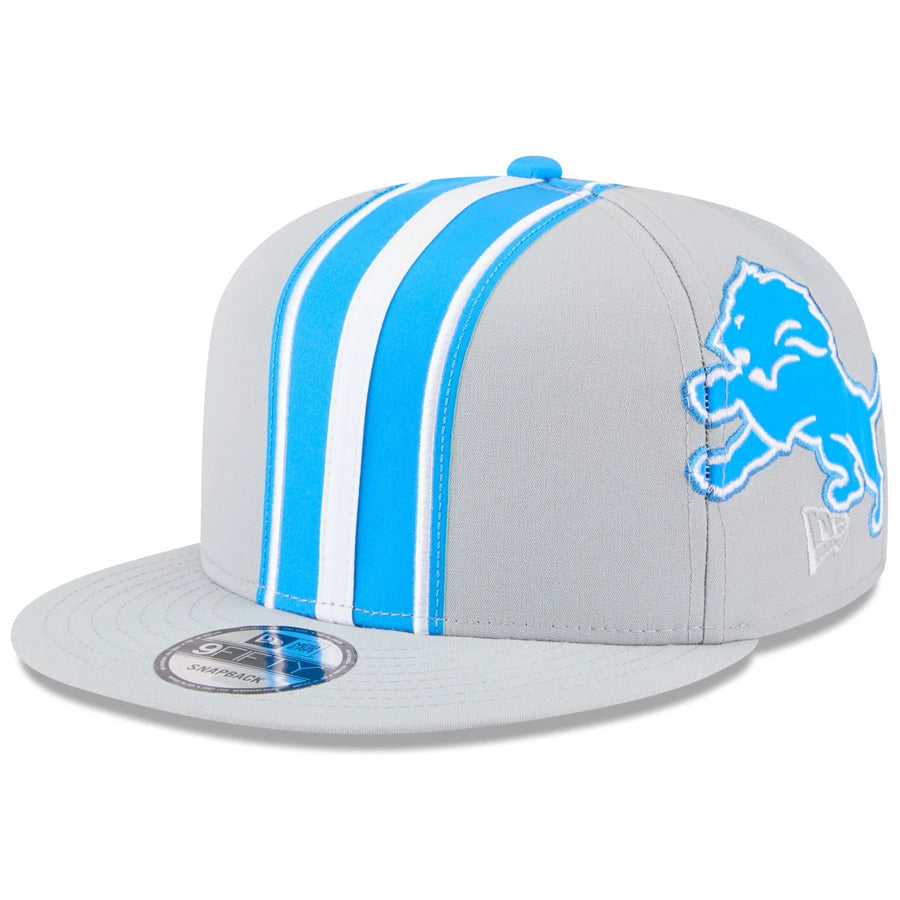 DETROIT LIONS HELMET PACK 9FIFTY SNAPBACK HAT - GRAY