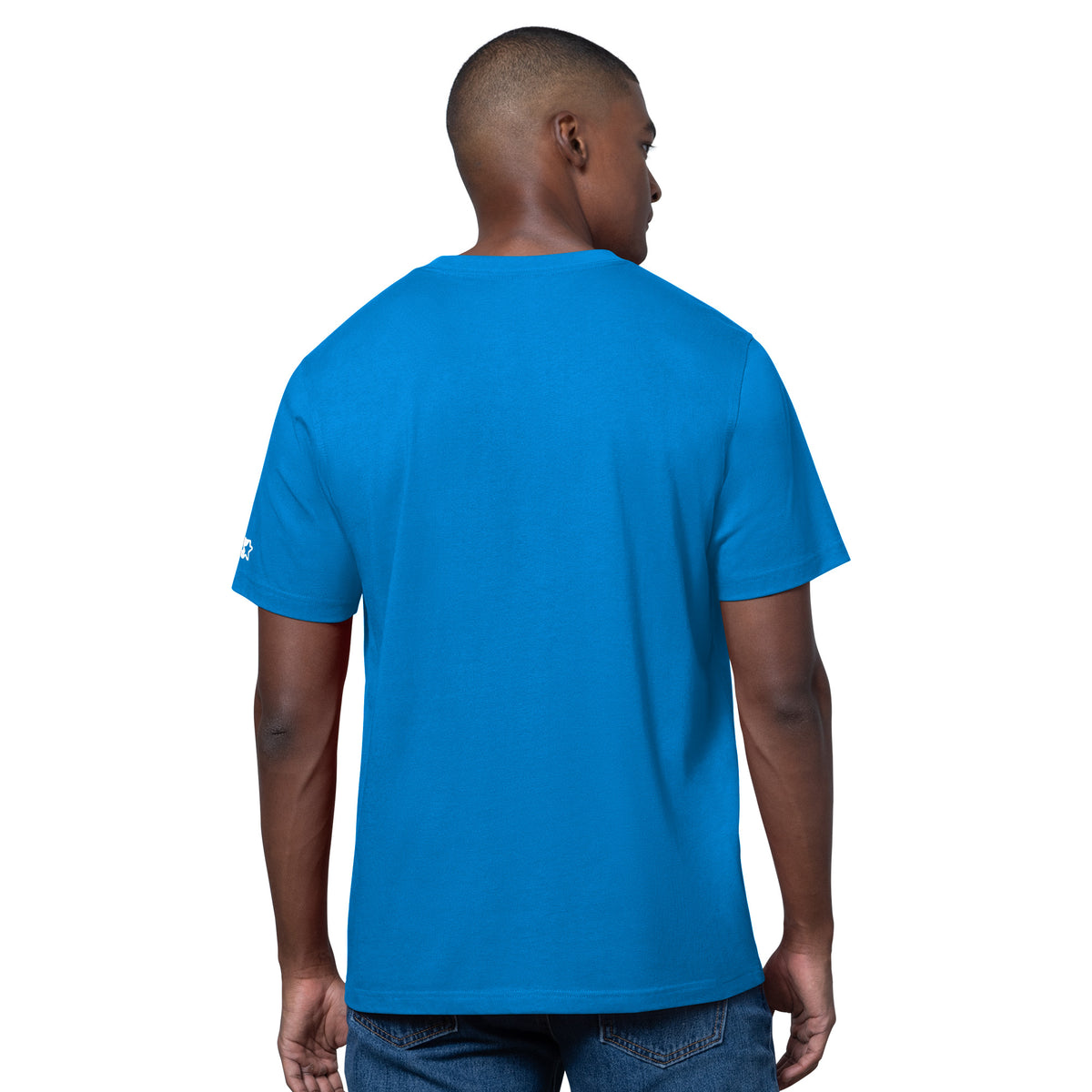 DETROIT LIONS MEN'S G-III DEFENDER T-SHIRT - BLUE
