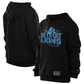 DETROIT LIONS MEN'S NEW ERA NFL COMBINE PULLOVER HOODED SWEATSHIRT - BLACK