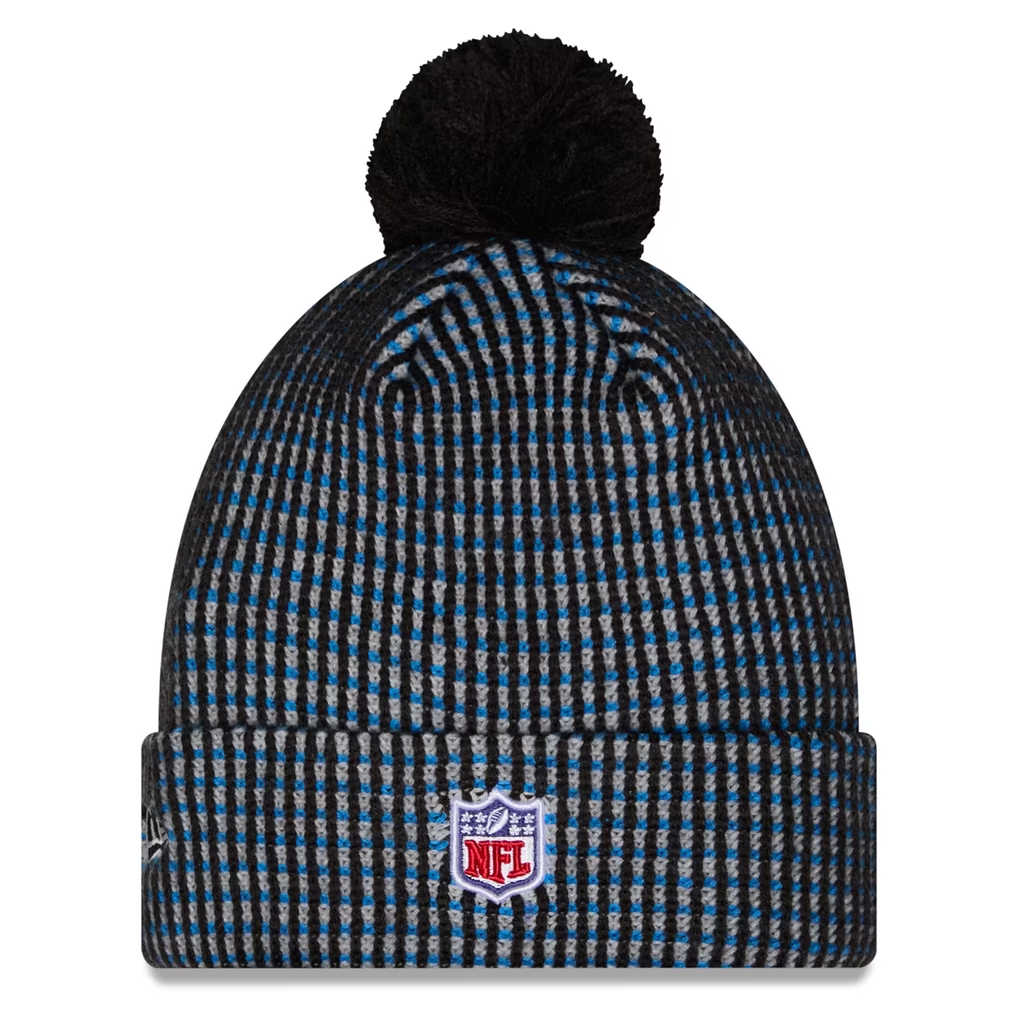 DETROIT LIONS NEW ERA 2026 RIVALRY SIDELINE COLLECTION CUFFED KNIT - BLUE