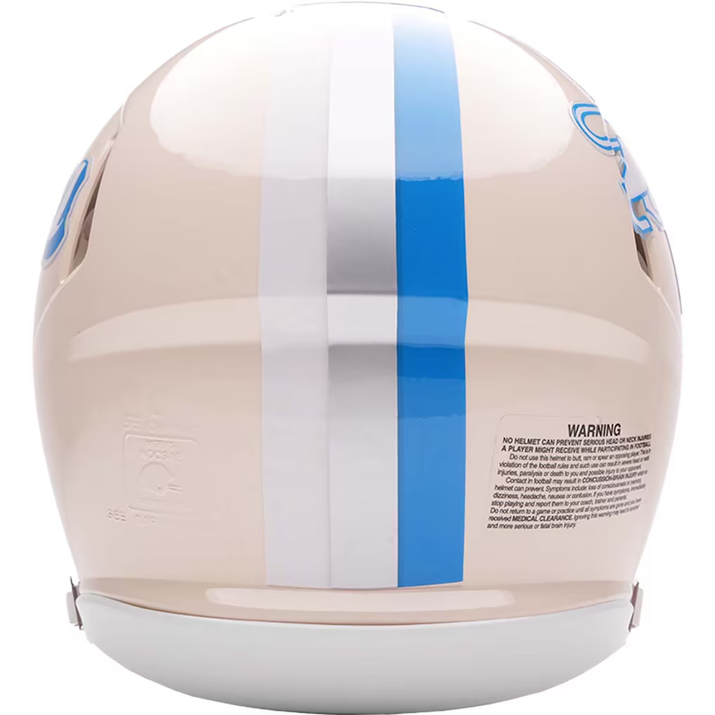DETROIT LIONS RETRO COLLECTION RIDDELL SPEED MINI HELMET