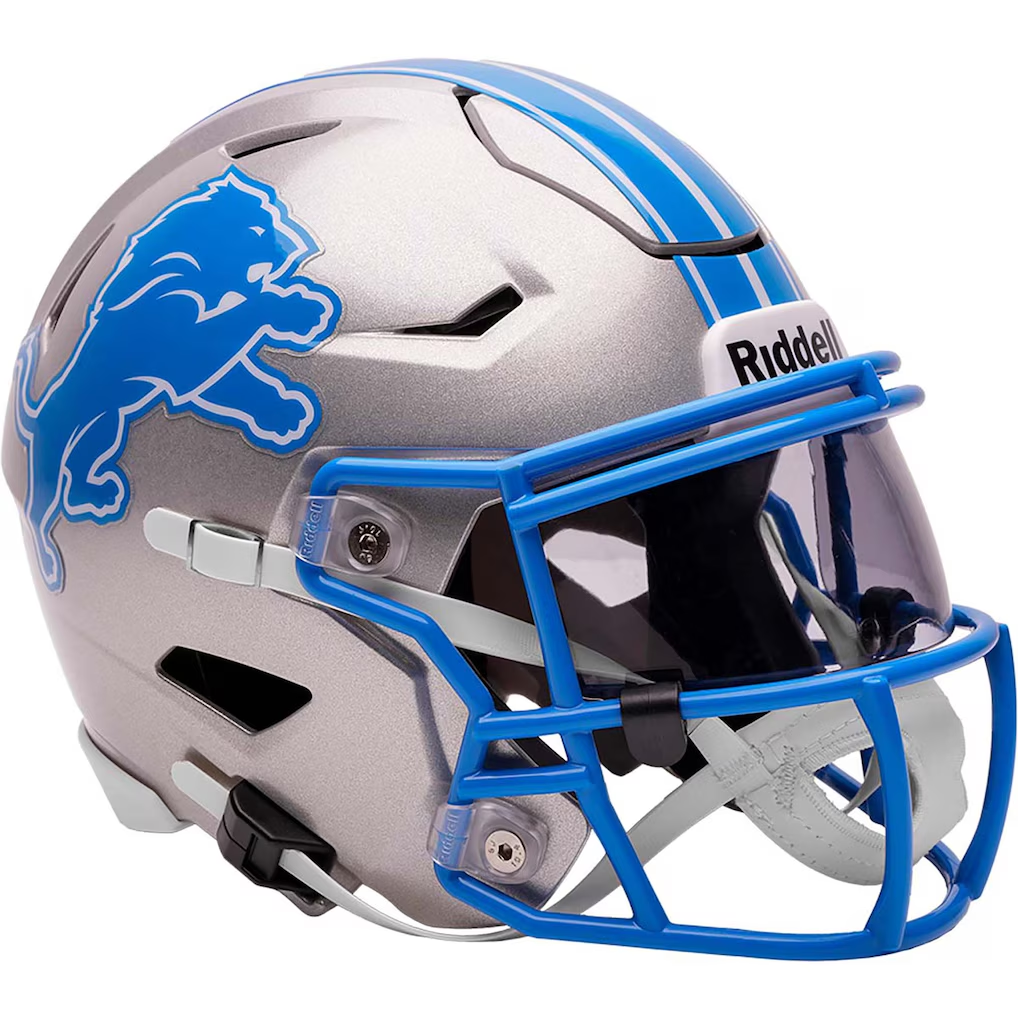 DETROIT LIONS RIDDELL SPEED FLEX MIDI HELMET – JR'S SPORTS
