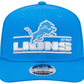 DETROIT LIONS STATED 9SEVENTY STRETCH-SNAP ADJUSTABLE HAT - BLUE