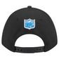 DETROIT LIONS TEAM COLLECTION 9FORTY M-CROWN SNAPBACK ADJUSTABLE HAT - BLACK