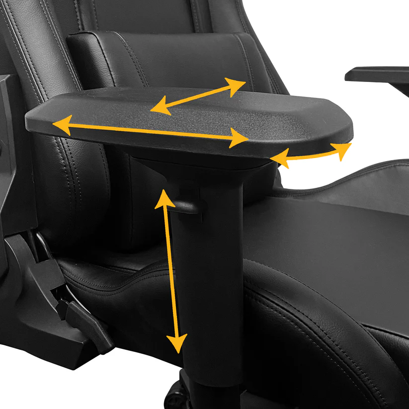 DETROIT TIGERS XPRESSION PRO GAMING CHAIR WITH ORANGE LOGO