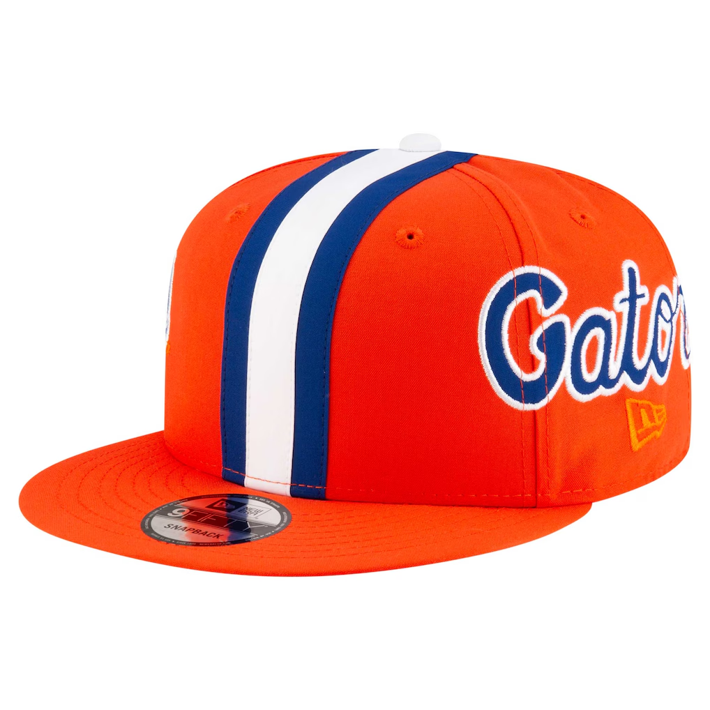 FLORIDA GATORS HELMET PACK 9FIFTY SNAPBACK HAT - ORANGE