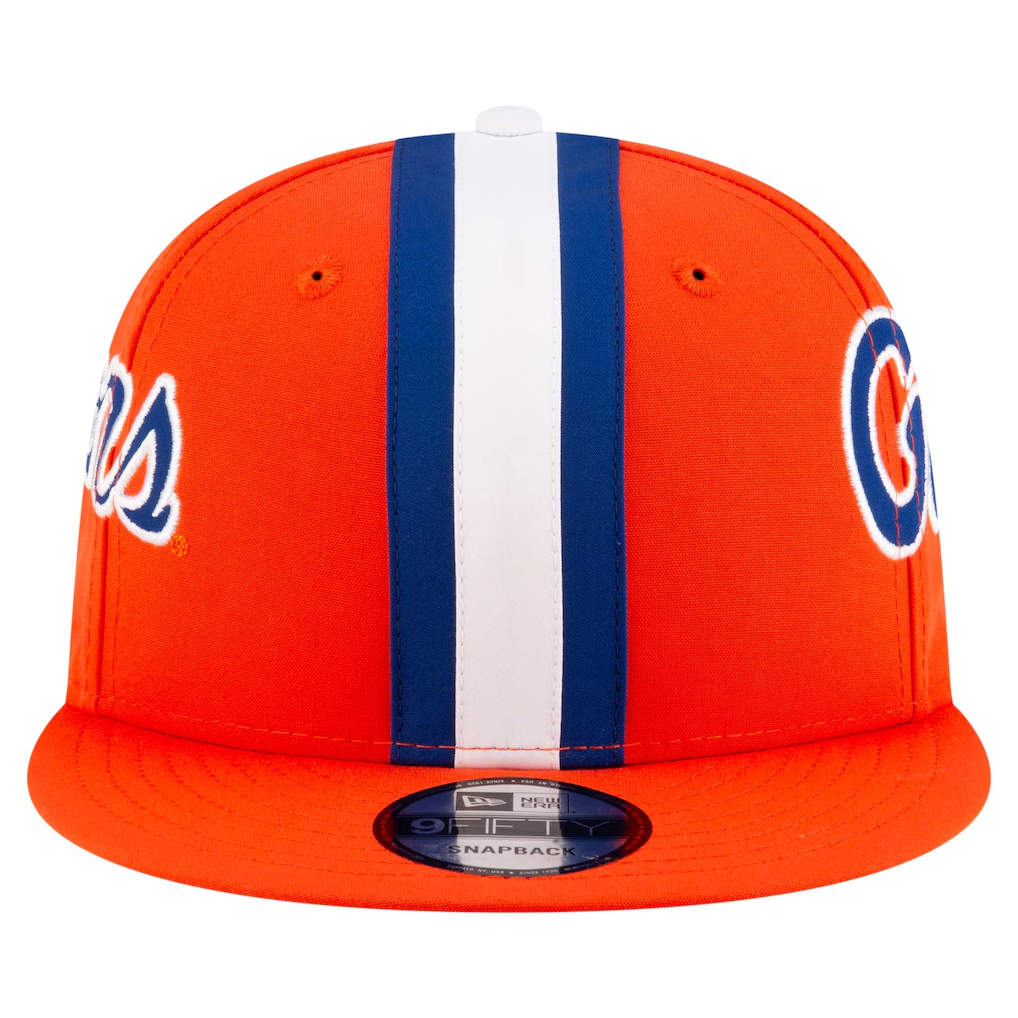 FLORIDA GATORS HELMET PACK 9FIFTY SNAPBACK HAT - ORANGE