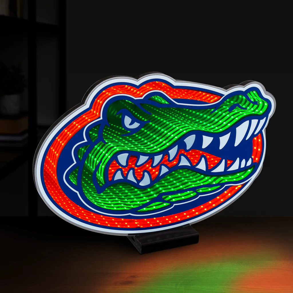 FLORIDA GATORS LED INFINITY LOGO LIGHT