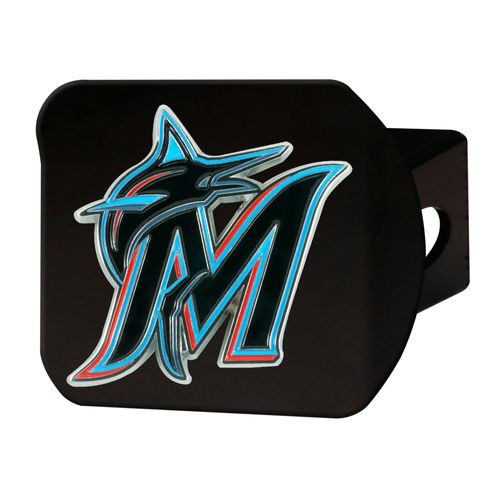 MIAMI MARLINS COLOR LOGO HITCH COVER