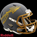FLORIDA STATE SEMINOLES RIDDELL MINI SPEED HELMET - SLATE