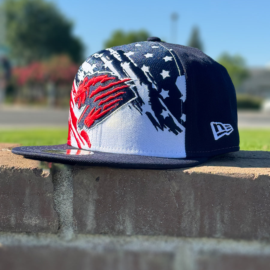FRESNO GRIZZLIES 2022 4 DE JULIO 59FIFTY SOMBRERO AJUSTADO