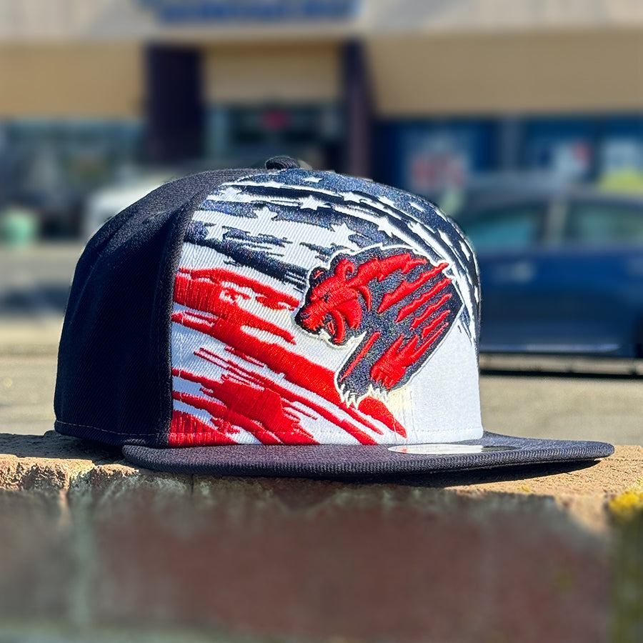 FRESNO GRIZZLIES 2022 4 DE JULIO 59FIFTY SOMBRERO AJUSTADO