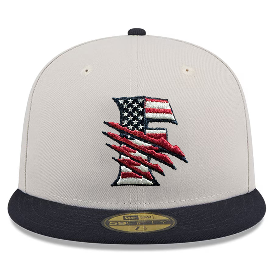 FRESNO GRIZZLIES 2024 MLB 4TH OF JULY 59FIFTY FITTED HAT