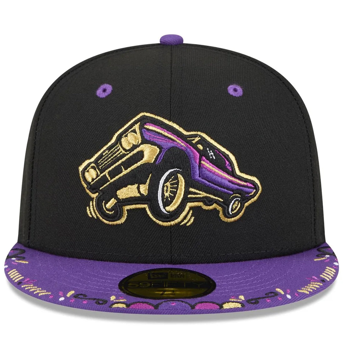 FRESNO GRIZZLIES 2026 COPA DE LA DIVERSION 59FIFTY FITTED HAT - BLACK/PURPLE