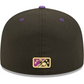 FRESNO GRIZZLIES 'LOWRIDERS' COPA DE LA DIVERSION 59FIFTY FITTED HAT - BLACK/PURPLE
