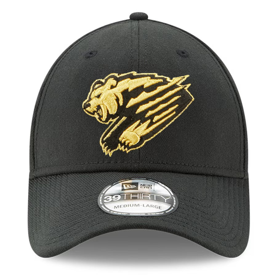 FRESNO GRIZZLIES ONFIELD 39THIRTY FLEX FIT HAT - BLACK/GOLD