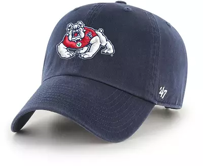 FRESNO STATE BULLDOGS 47' BRAND CLEAN UP ADJUSTABLE HAT - BLUE