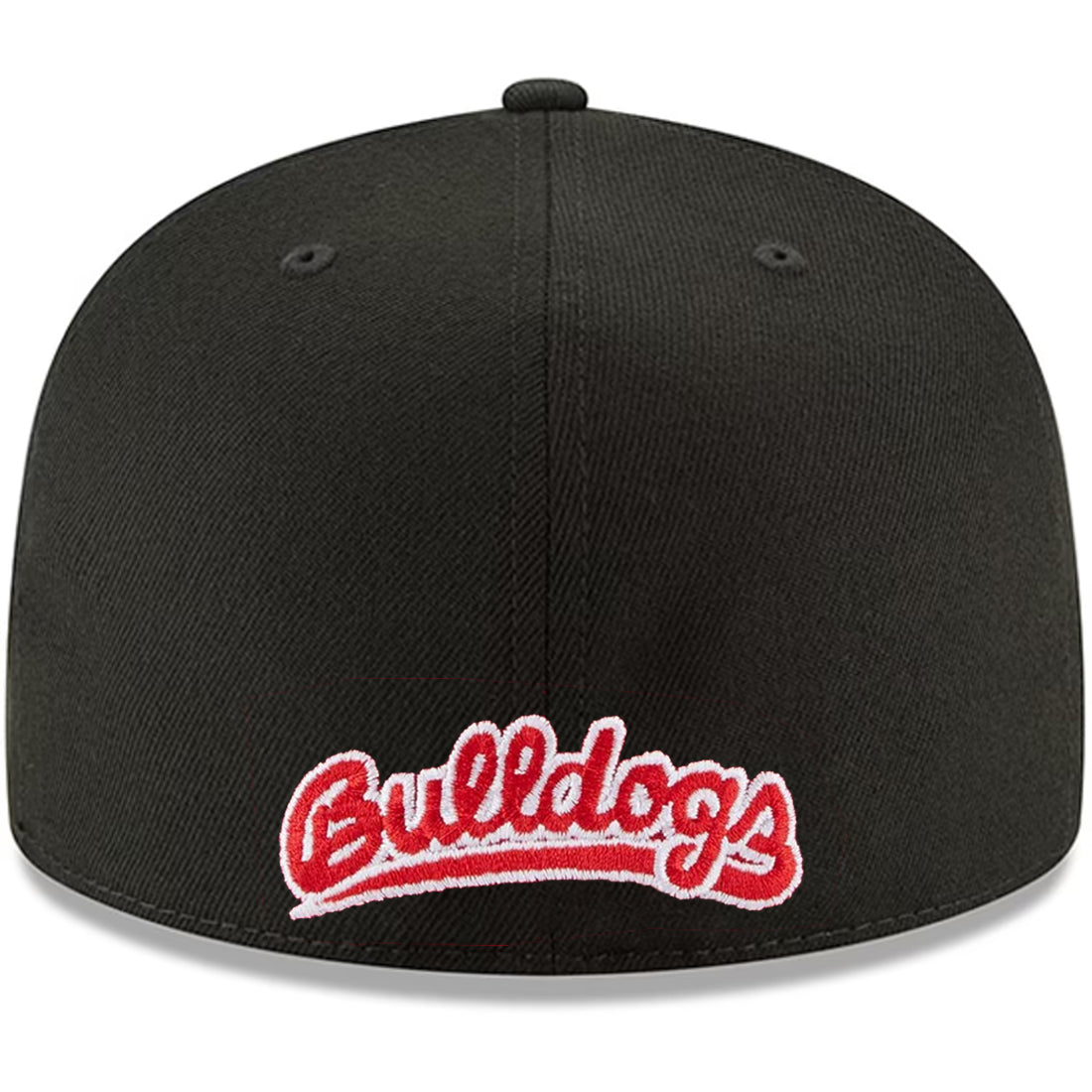 FRESNO STATE BULLDOGS BASIC LOGO 59FIFTY FITTED HAT- BLACK