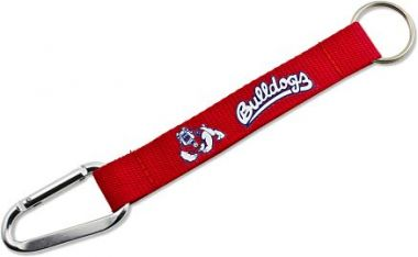 FRESNO STATE BULLDOGS CARABINER LANYARD