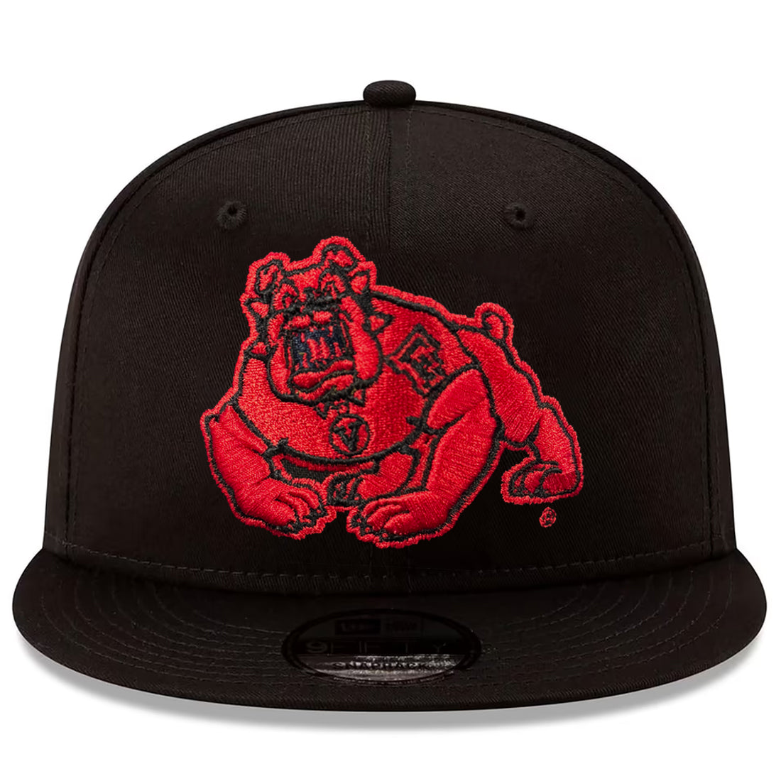 FRESNO STATE BULLDOGS COLOR POP 9FIFTY SNAPBACK HAT- BLACK