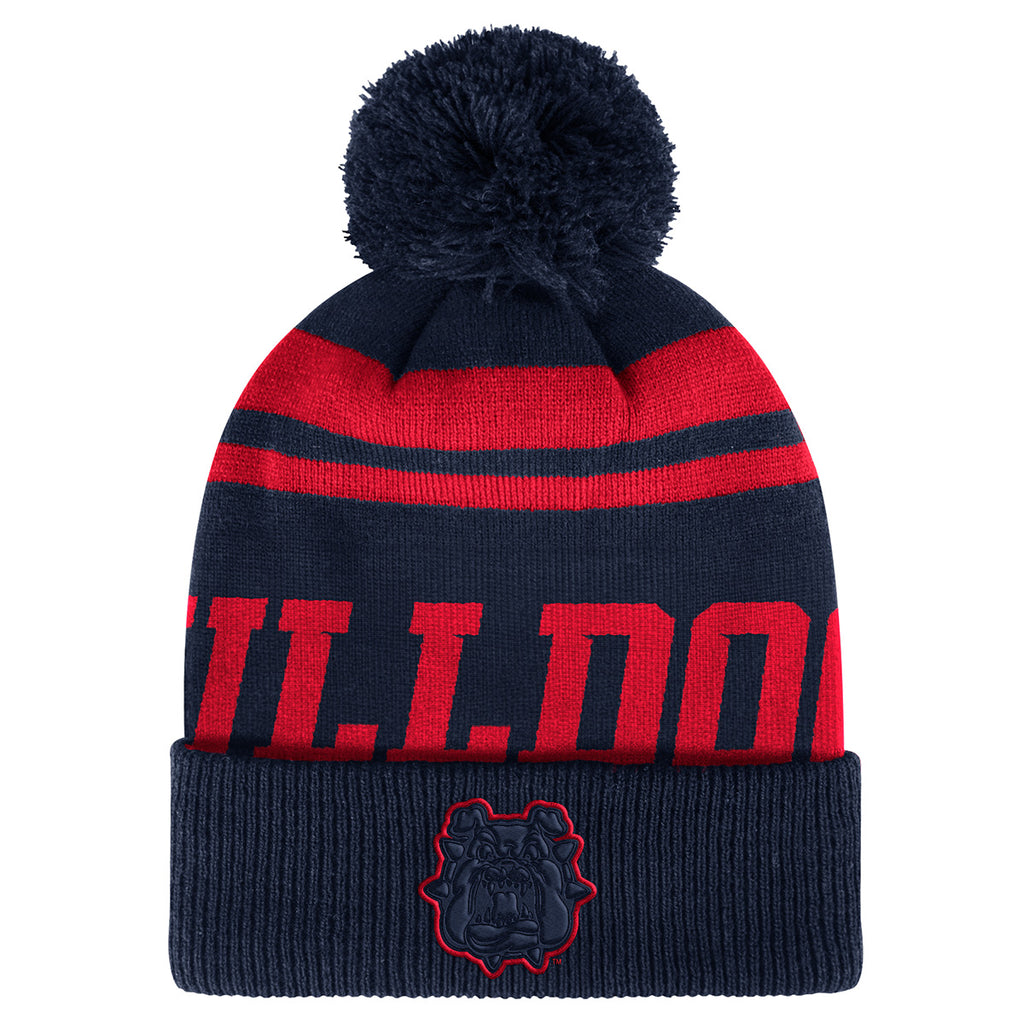 FRESNO STATE BULLDOGS DANCE MARATHON CUFFED KNIT WITH POM