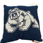 FRESNO STATE BULLDOGS DOUBLE SIDED JACQUARD INVERT PILLOW - RED/BLUE